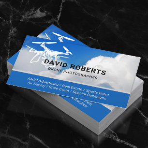 Drone Photographer Aerial Photography Business Card