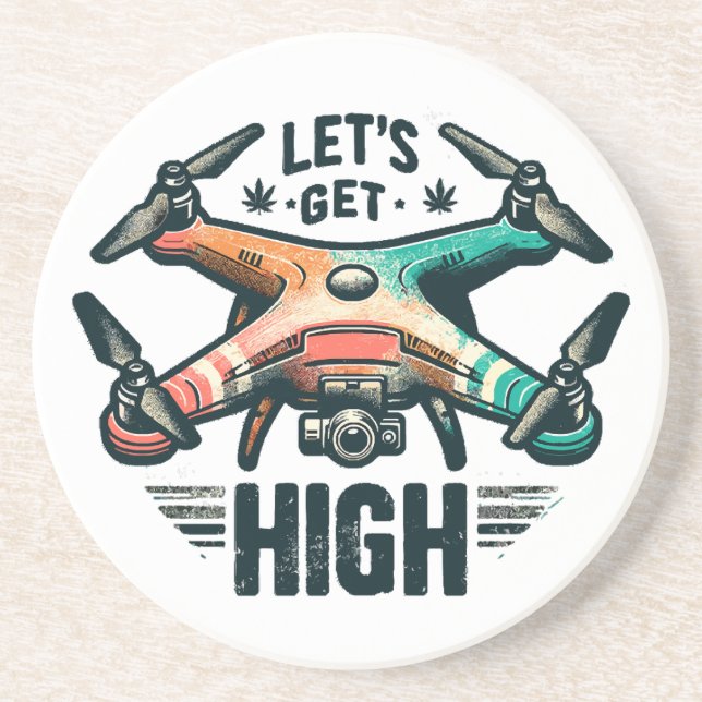 Drone Pilot Coaster (Front)