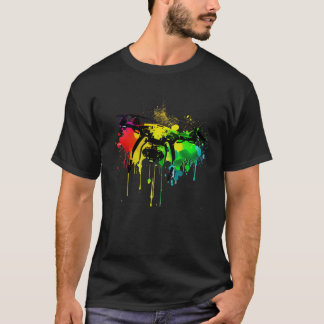 Drone Pilot Colourful Colours Drone Pilot T-Shirt