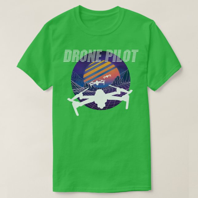 Drone Pilot Fpv Racer  T-Shirt (Design Front)