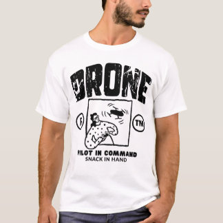 Drone pilot in command snack in hand T-Shirt