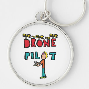 Drone Pilot Key Ring