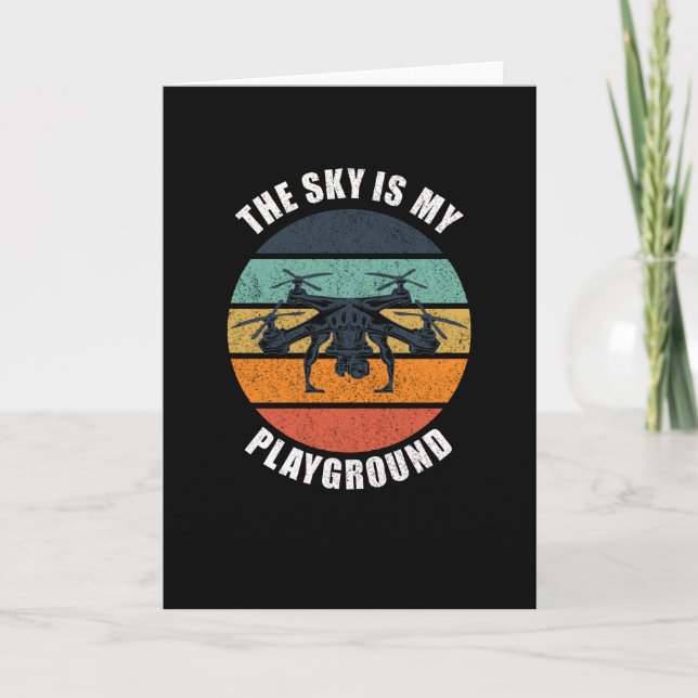 Drone Pilot Life RC Quadcopter The Sky Is My Card (Front)