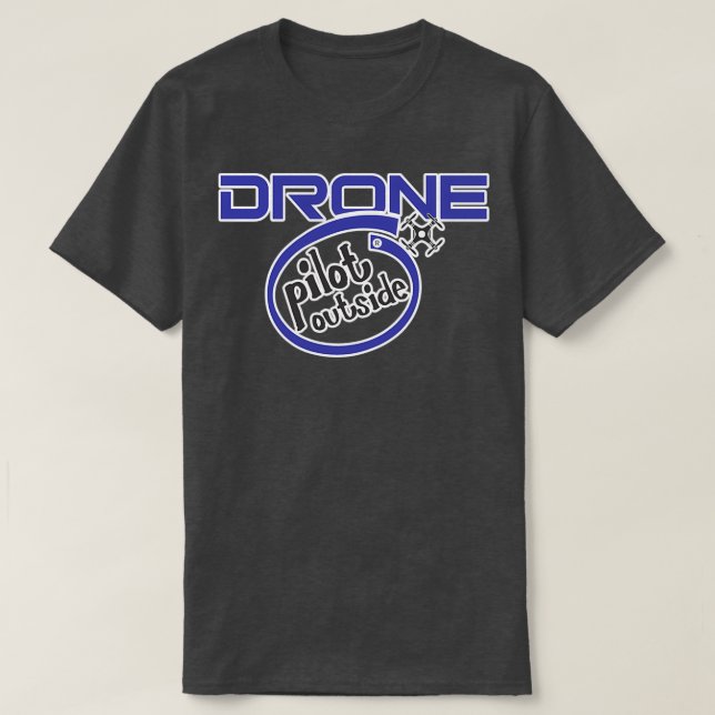 Drone Pilot Outside  T-Shirt (Design Front)