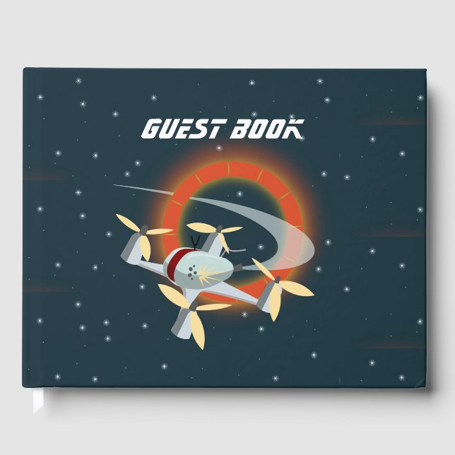 Drone Racing Guest Book (Front)