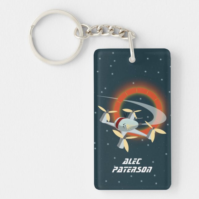Drone Racing Key Ring (Front)
