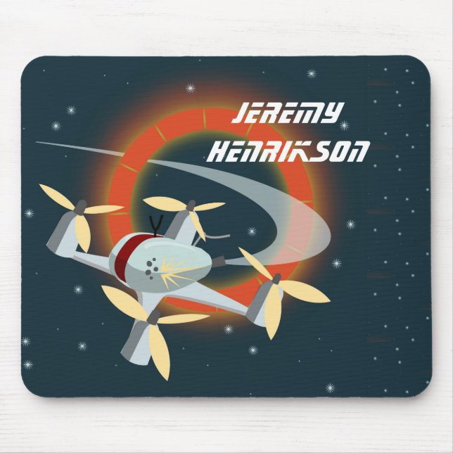 Drone Racing Mouse Pad (Front)