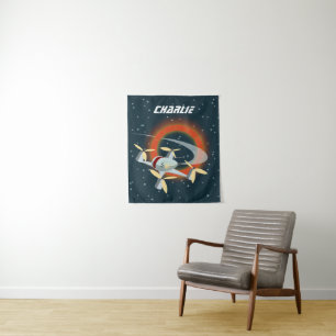 Drone Racing Tapestry