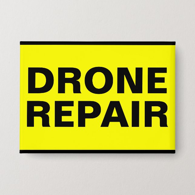 Drone Repair™ Button (Front)