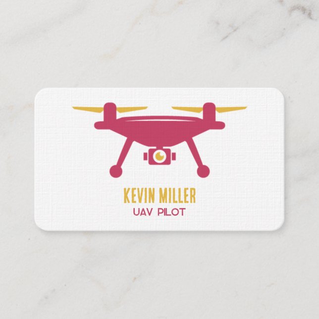 Drone Services Business Card (Front)