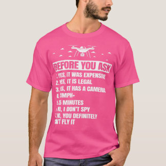 Drone Shirts For Multicopter Boy Men Kids FPV Pil