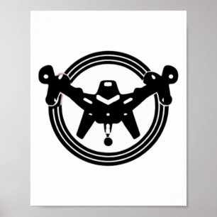 Drone Swarm Uav Rpv Team Pilot Art Ukraine Patch Poster