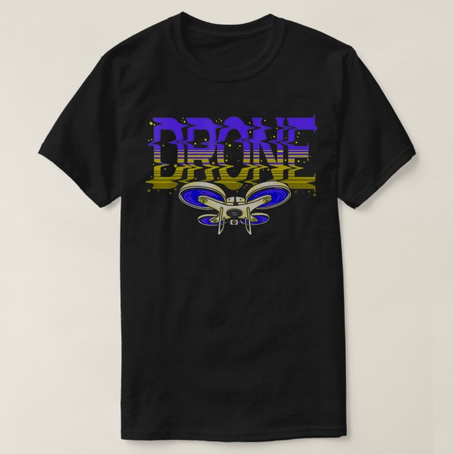 Drone Tshirt s For Multicopter Boy Men Kids FPV Pi (Design Front)