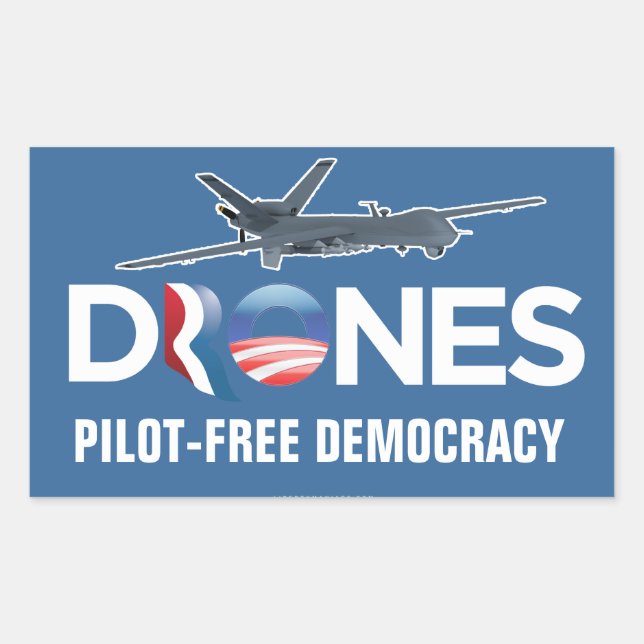Drones 2012 Sticker (Front)