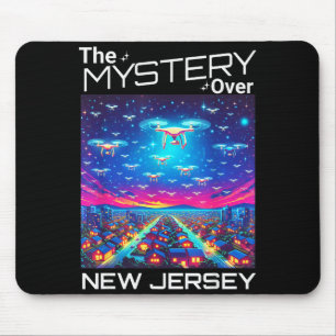 Drones New Jersey The Mystery Over New Jersey Funn Mouse Pad