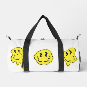 Drooping Smile Faces Duffle Bag