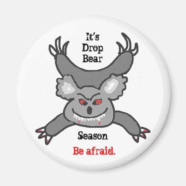 Drop Bear Magnet (Front)