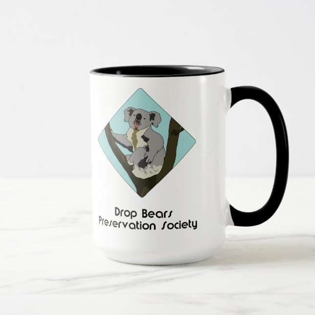 Drop Bears Preservation Society Mug (Right)