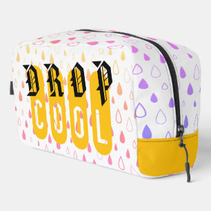 Drop Cool Girly Gradient Modern Yellow Pink Purple Dopp Kit