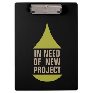 Drop Icon Need Project Yellow Clipboard