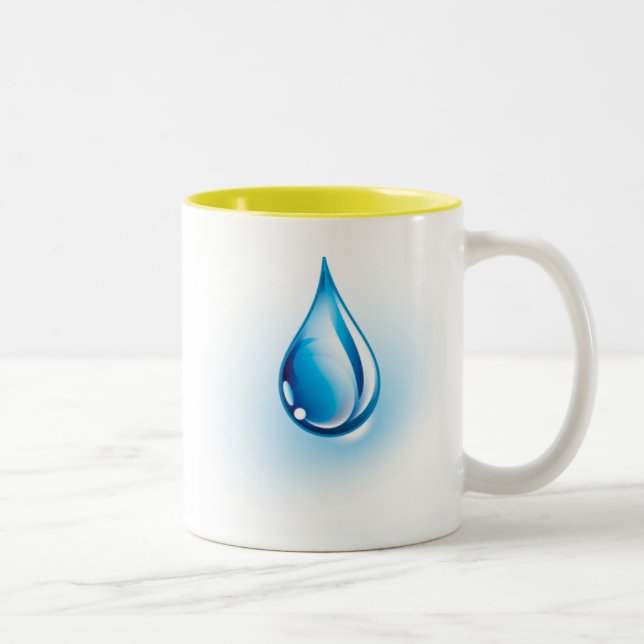 Drop of Sunshine Two-Tone Coffee Mug (Right)