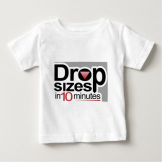 Drop Sizes in 10 Minutes Baby T-Shirt