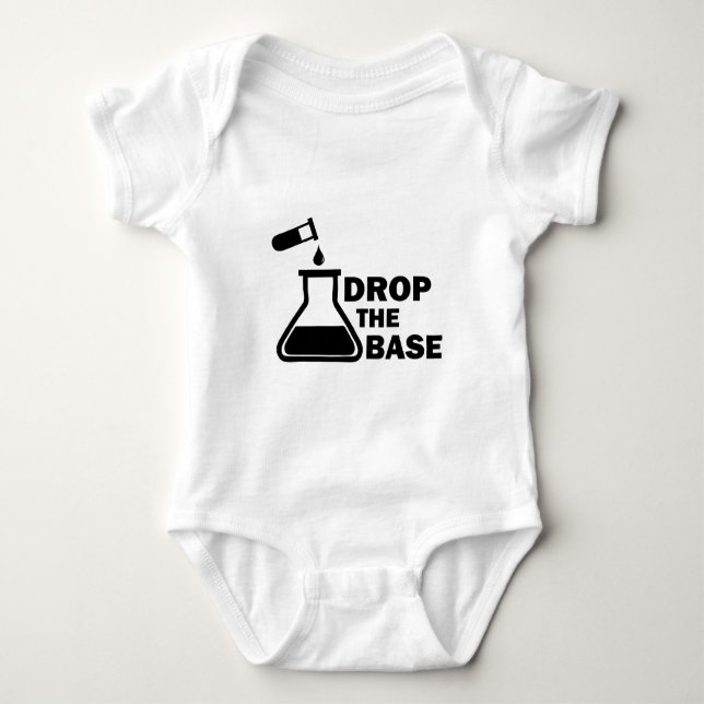 Drop the Base Baby Bodysuit (Front)