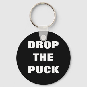 DROP THE PUCK KEY RING
