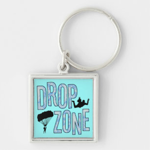 Drop Zone Key Ring