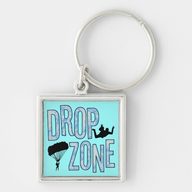 Drop Zone Key Ring (Front)