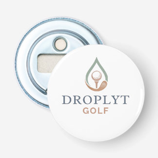 Droplyt Golf Signature Button Bottle Opener