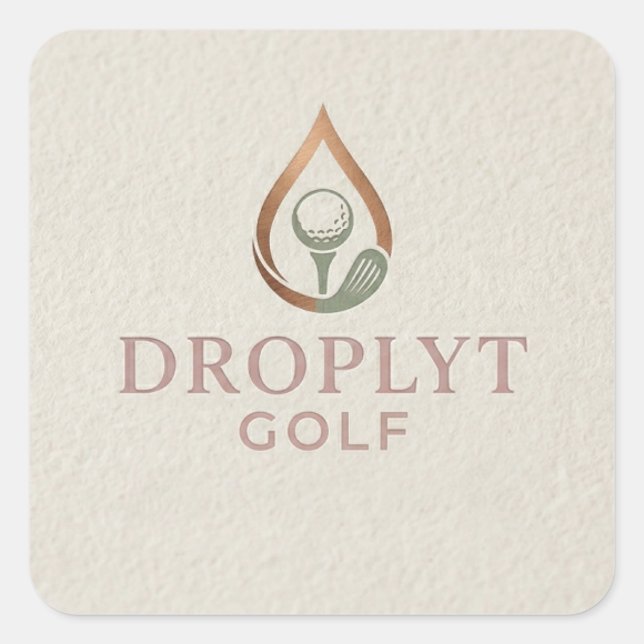 Droplyt Golf Signature Sticker (Front)