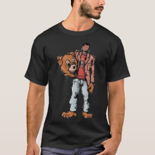 dropout bear face   T-Shirt