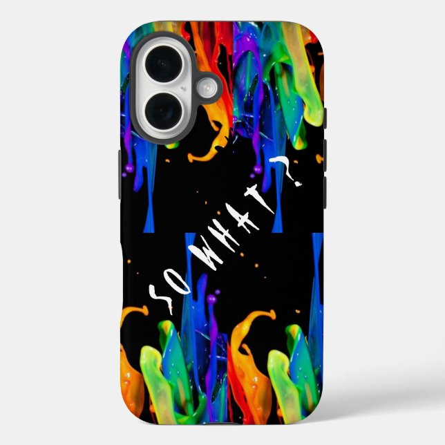 DROPPED COLOURS Case-Mate iPhone CASE (Back)