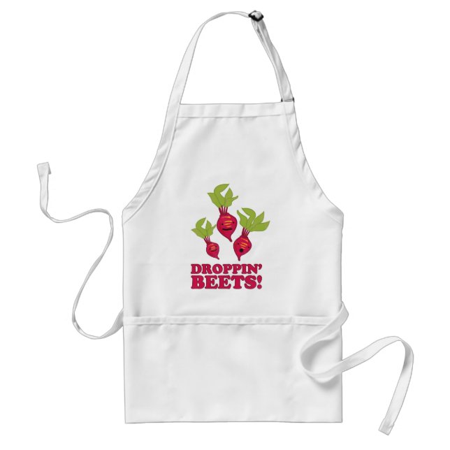 Droppin' Beets Standard Apron (Front)