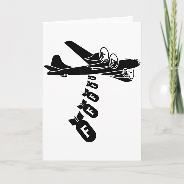Dropping F Bombs  Card (Front)