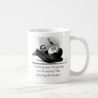 'dropping out of society' mug