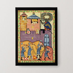 Dropping Rocks, 14th Century Codex Manesse