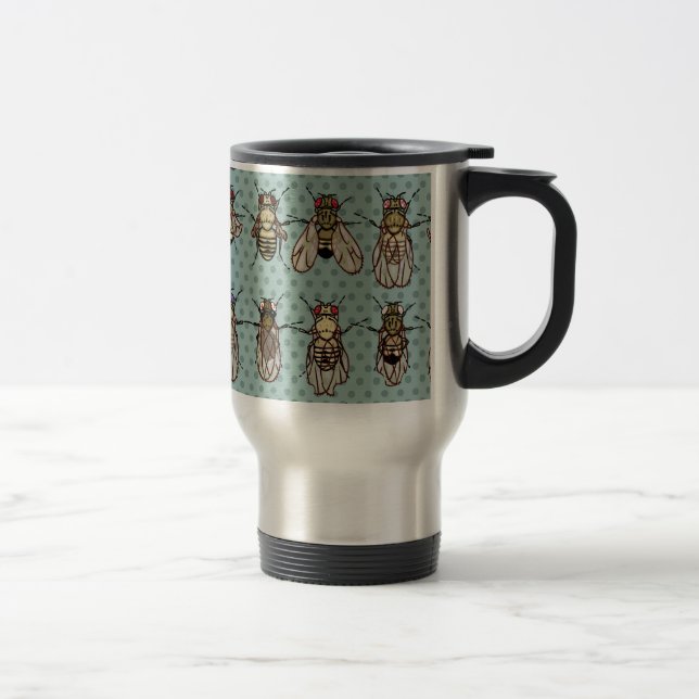 Drosophila mutants travel mug (Right)