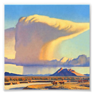“Drought and Downpour” by Maynard Dixon Photo Print
