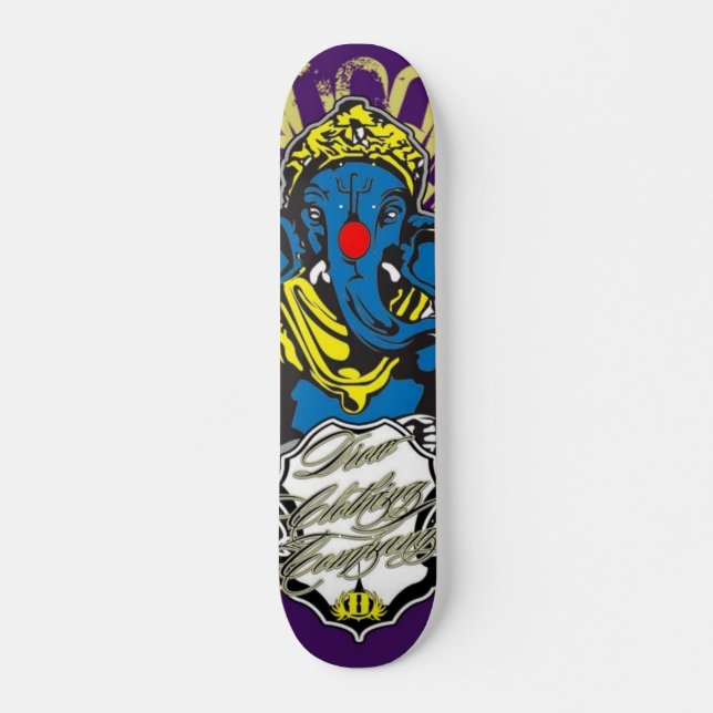 Drow Elephant Deck Skateboard (Front)