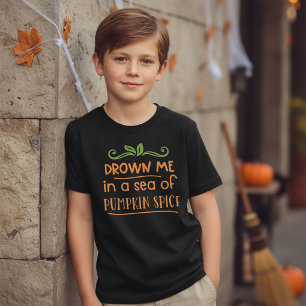 Drown Me in a Sea Of Pumpkin Spice Halloween T-Shirt