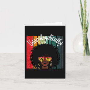 Drug African American Empowered Black Women  Card