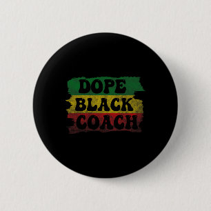 Drug Black Coach African American Black History Mo 6 Cm Round Badge