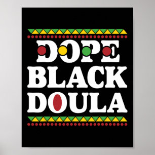 Drug Black Doula African American History Job Prof Poster
