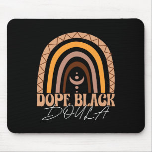 Drug Black Doula African American Midwife Birth La Mouse Pad