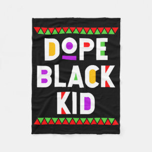 Drug Black Kid African American Black History Mont Fleece Blanket