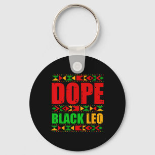 Drug Black Leo Black History Month Melanin African Key Ring