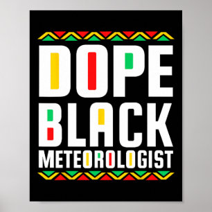 Drug Black Meteorologist African American History  Poster