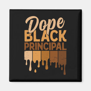 Drug Black Principal Melanin African Black History Magnet